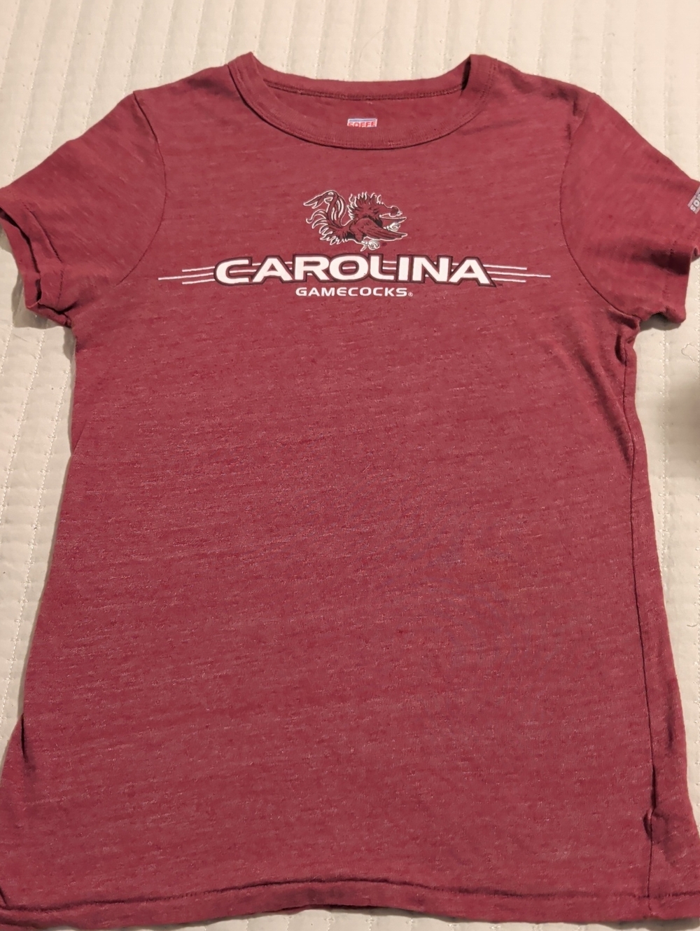 Carolina Gamecocks Women's Short Sleeve Tee - Garnet Heather